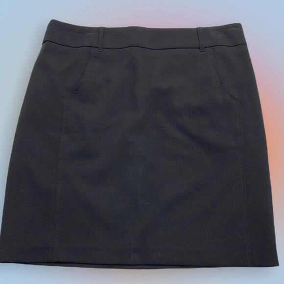 DAISY FUENTES Women’s 8 Black Skirt - Picture 1 of 4